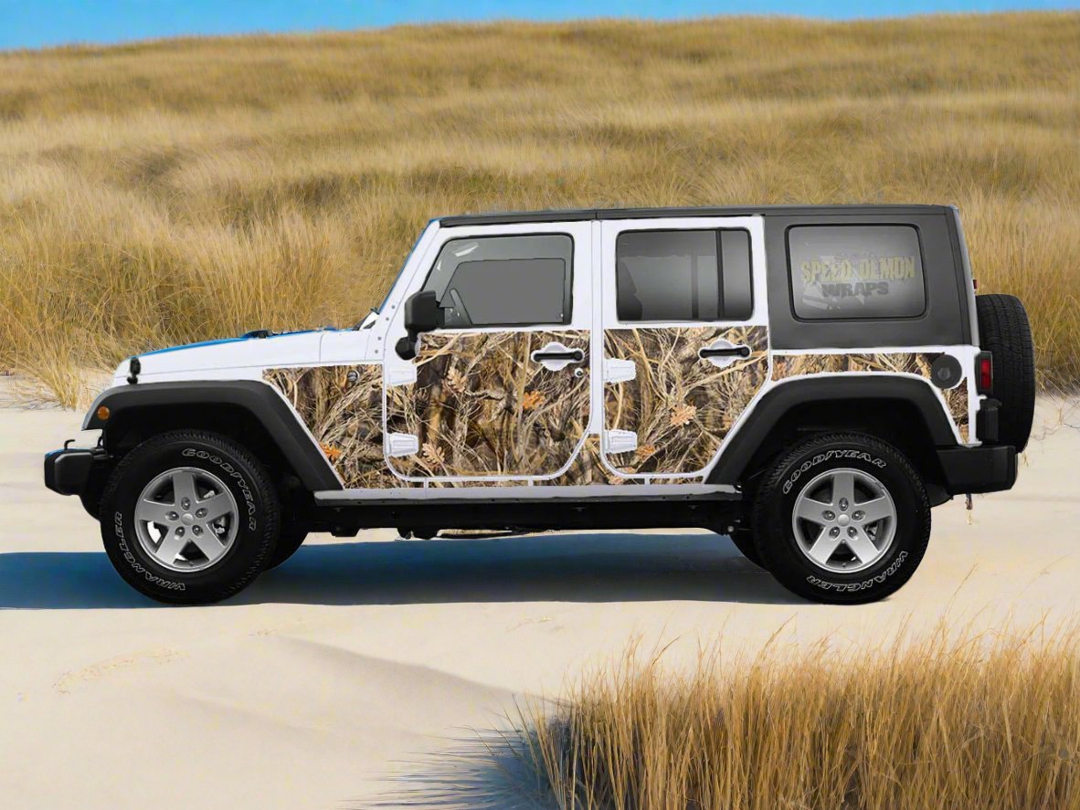 Jeep Wrangler Wrap Tallgrass Duck Camouflage 