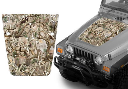 1997-2006 TJ Jeep Wrangler  Side Wrap Kit - Buck Camouflage